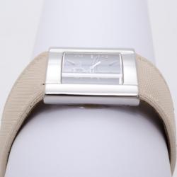 Pre Owned Dior Ladies Leather Band Watch