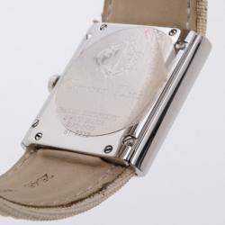 Pre Owned Dior Ladies Leather Band Watch