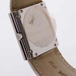 Pre Owned Dior Ladies Leather Band Watch