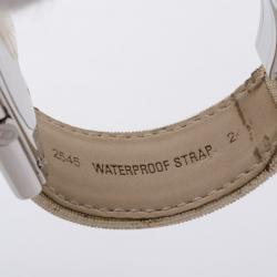 Pre Owned Dior Ladies Leather Band Watch