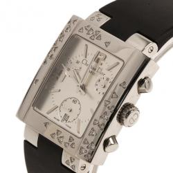 Dior White Stainless Steel Classic Women's Wristwatch 31MM