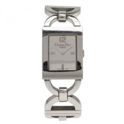 Dior Silver Stainless Steel Malice Women's Wristwatch 20MM