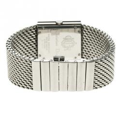 مملوكة مسبقًا Christian Dior Silver Stainless Steel D79-100 Women's Wristwatch 28MM