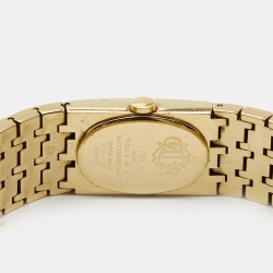 مملوكة مسبقًا Dior White Gold Plated Stainless Steel Miss Dior D70-150 Women's Wristwatch 15 mm