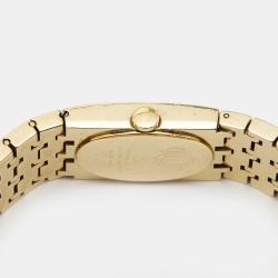 مملوكة مسبقًا Dior White Gold Plated Stainless Steel Miss Dior D70-150 Women's Wristwatch 15 mm