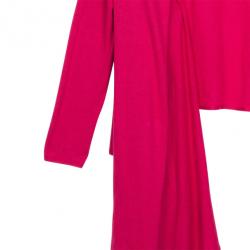 Pre Owned DKNY Fuschia Cozy Strech Wrap Cardigan S