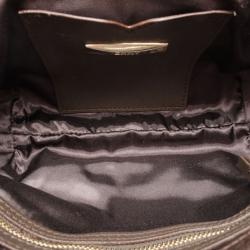 Pre Owned DKNY Flapover Shoulder Bag 