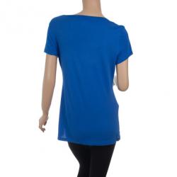 Pre Owned DKNY Blue Cotton T-Shirt S