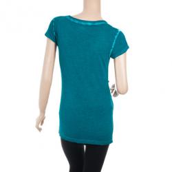 Pre Owned DKNY Women Blue T-Shirt S