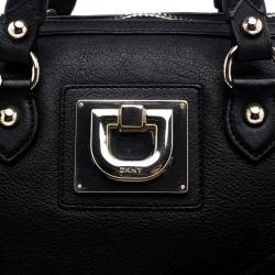 DKNY Black Leather Crossbody Bag