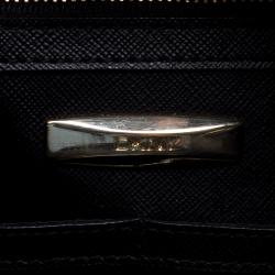 Pre Owned DKNY Black Croc Embossed Leather Hobo