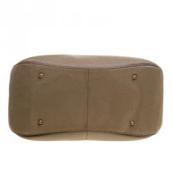 Pre Owned DKNY Brown Leather Tote