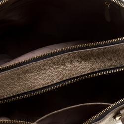 Pre Owned DKNY Brown Leather Tote