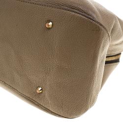 Pre Owned DKNY Brown Leather Tote