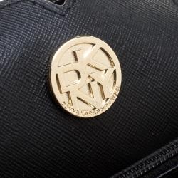 Pre Owned DKNY Blue Leather Shoulder Bag