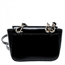 Pre Owned DKNY Black Leather Crossbody Bag
