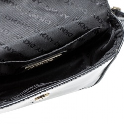 Pre Owned DKNY Black Leather Crossbody Bag