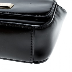 Pre Owned DKNY Black Leather Crossbody Bag