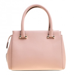 Pre Owned DKNY Blush Pink Leather Crossbody Bag