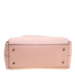 Pre Owned DKNY Blush Pink Leather Crossbody Bag