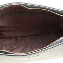 Pre Owned DKNY Mint Green Leather Bryant Park Tote