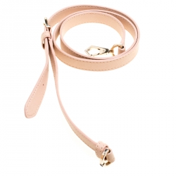 Pre Owned DKNY Dusty Pink Leather Flap Satchel