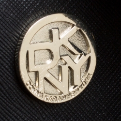 Pre Owned DKNY Black Quilted Soft Leather Shoulder Bag