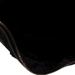 Pre Owned DKNY Black Signature Canvas Crossbody Bag