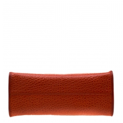 مملوكة مسبقًا DKNY Orange Leather Tote