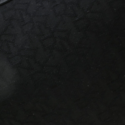 Pre Owned DKNY Black Signature Canvas and Leather Shoulder Bag