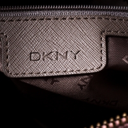 Pre Owned DKNY Pink Saffiano Leather Satchel