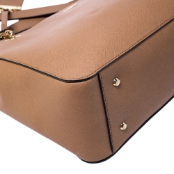 Pre Owned DKNY Brown Leather Bryant Park Tote