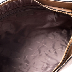 Pre Owned DKNY Brown Leather Bryant Park Tote