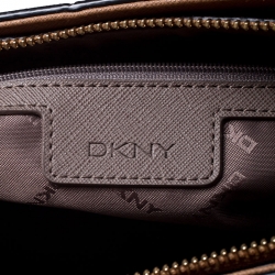 Pre Owned DKNY Brown Leather Bryant Park Tote