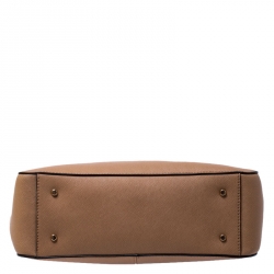 Pre Owned DKNY Brown Leather Bryant Park Tote