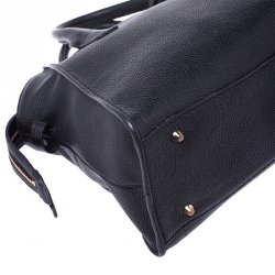 Pre Owned DKNY Black Leather Chelsea Satchel