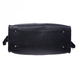 Pre Owned DKNY Black Leather Chelsea Satchel