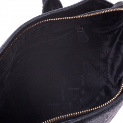 Pre Owned DKNY Black Leather Chelsea Satchel