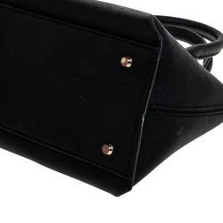 Pre Owned DKNY Black Saffiano Leather Small Dona Karan Tote