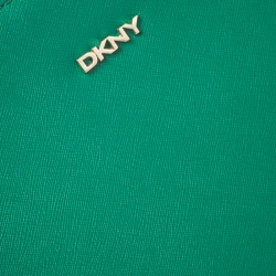 Pre Owned DKNY Green Leather Bryant Park Tote