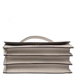 Pre Owned Dkny Beige Coated Canvas Crossbody Bag