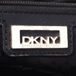 Pre Owned Dkny Black Leather Bryant Park Satchel