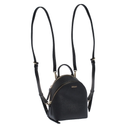 Pre Owned Dkny Black Leather Mini Bryant Backpack