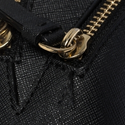 Pre Owned Dkny Black Leather Mini Bryant Backpack