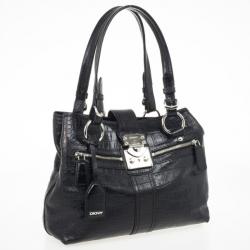 مملوكة مسبقًا DKNY Gramercy Croc Leather Handbag