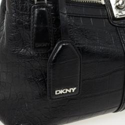 مملوكة مسبقًا DKNY Gramercy Croc Leather Handbag