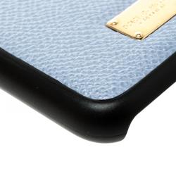 مملوكة مسبقًا حافظة ايفون 7 دولتشي أند غابانا جلد دوفين 