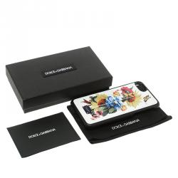 Pre Owned Dolce and Gabbana Yellow Maiolica Flower Vase Iphone 7 Case