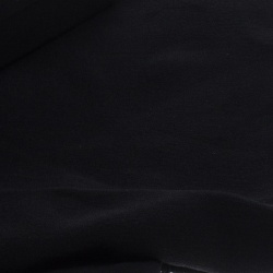 Pre Owned Dolce and Gabbana Black Silk Georgette Scarf