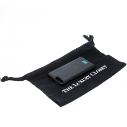 Pre Owned جراب آيفون 7+ دولتشي آند غابانا جلد أسود